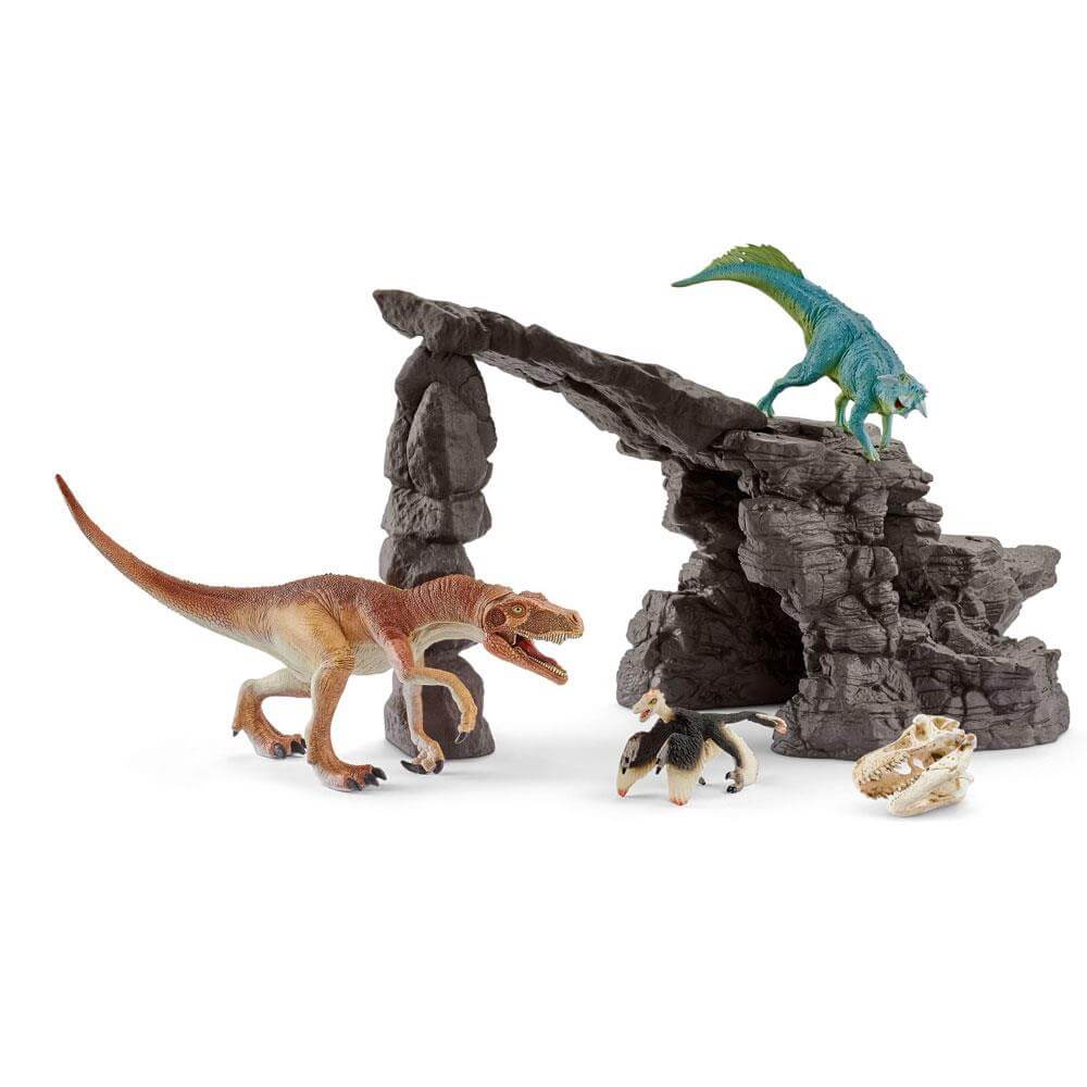 Schleich Dino Set With Cave 41461